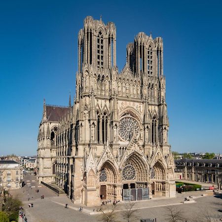 Appartement Porte Mars Reims Bagian luar foto